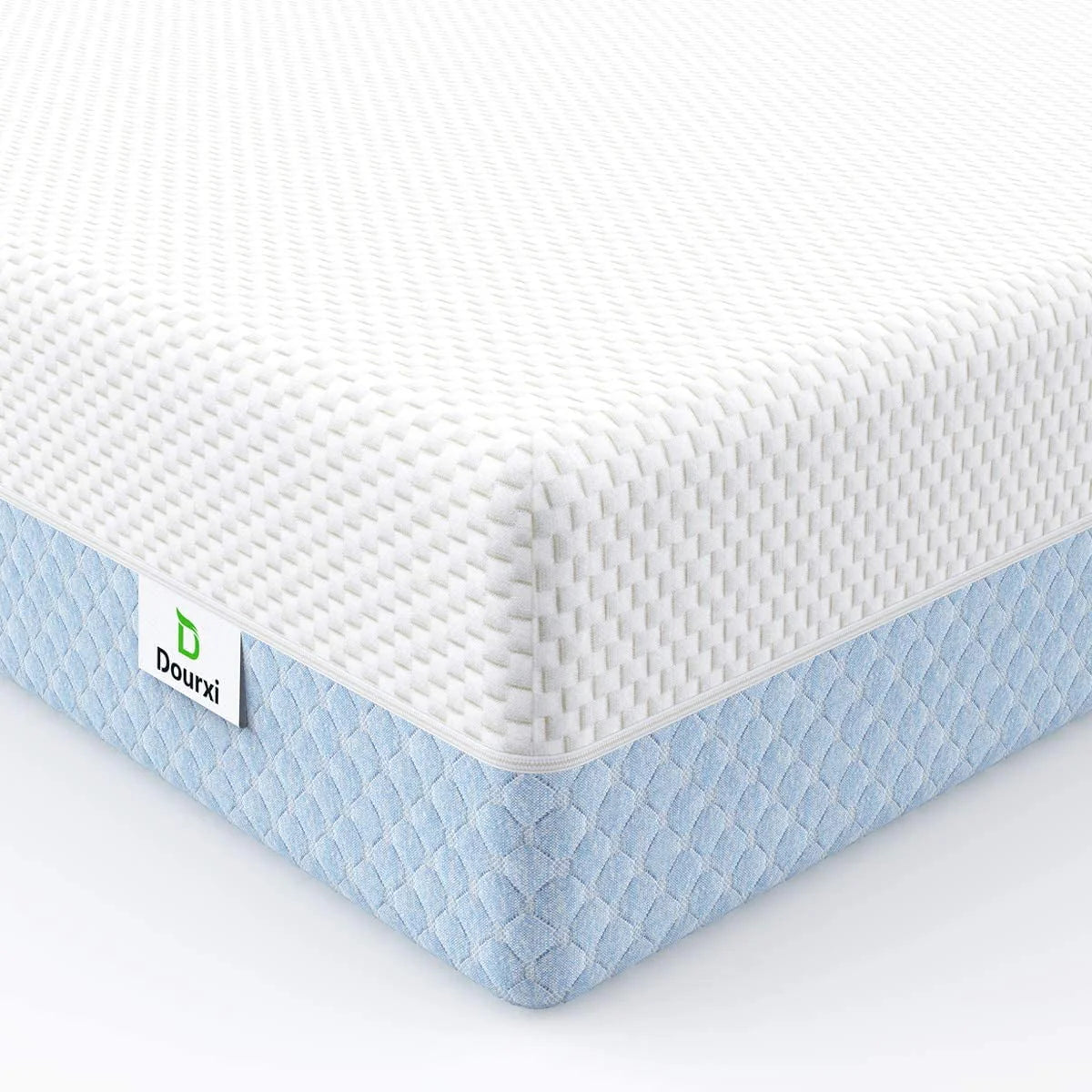 Dual Sided Crib and Toddler Mattress, 6 in 2 - in - 1 Foam Baby Mattress for Standard Full Size Crib, with Removable Washable Cover